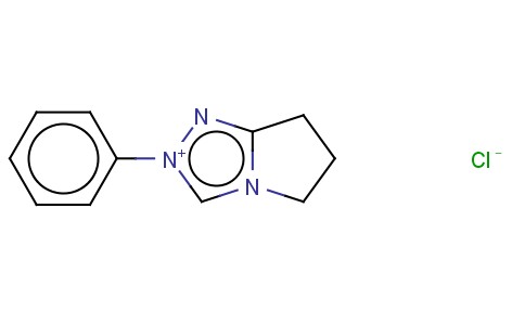 6,7-DIHYDRO-2-PHENYL-5H-PYRROLO[2,1-C]-1,2,4-TRIAZOLIUM CHLORIDE